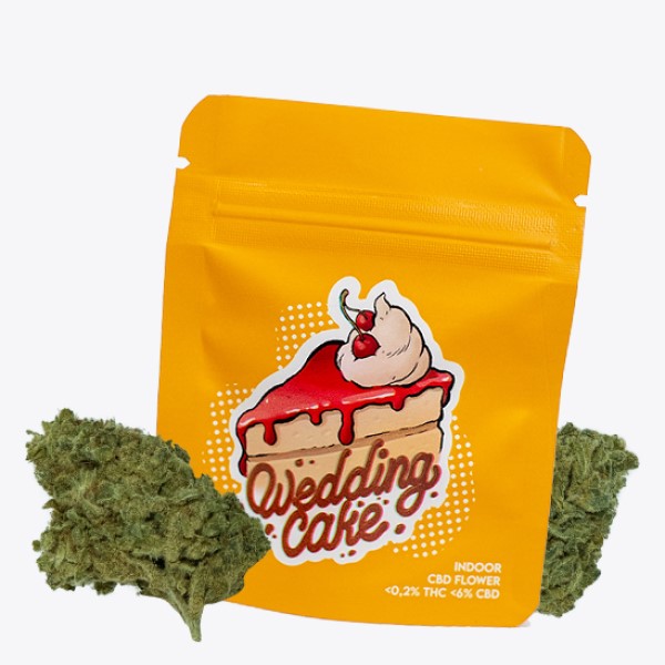 Flor CBD Gorilla Grillz Indoor Wedding Cake — 1 gr