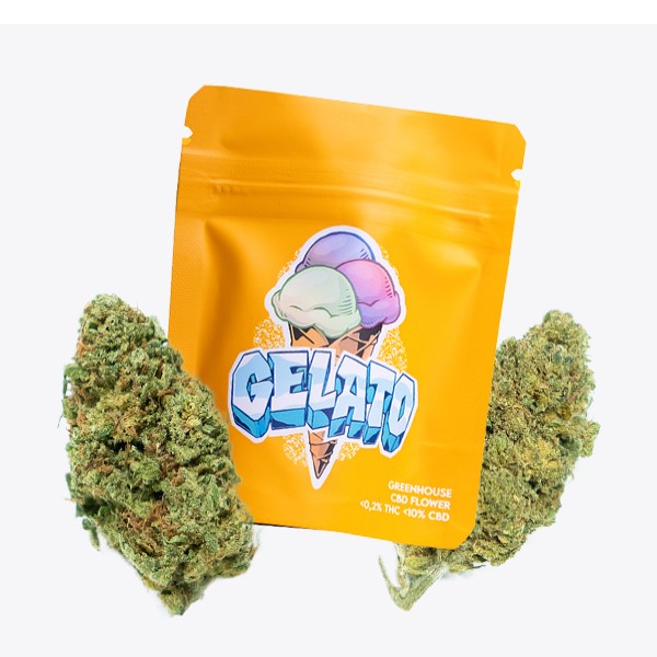 Flor CBD Gorilla Grillz G.House Gelato — 1 gr