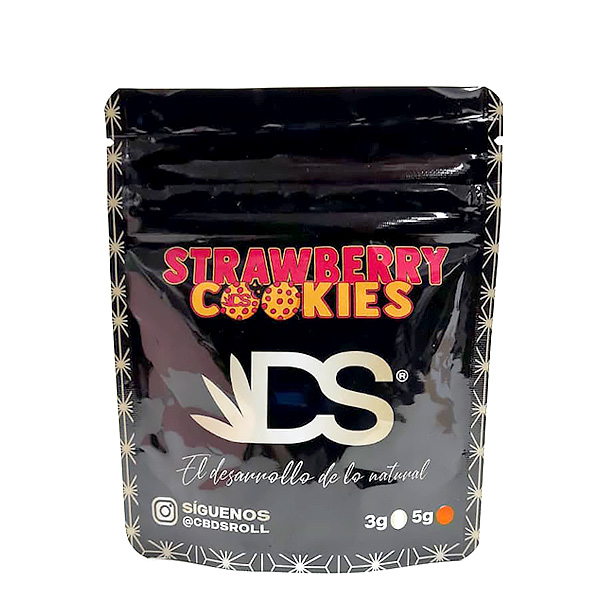 Flor CBD Cbdsroll Indoor Strawberry Cookies — 3 gr