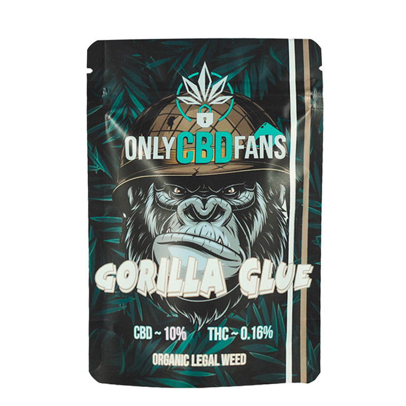 Flor CBD Only CBD Fans Gorilla Glue — 5 gr — cáñamo CBD
