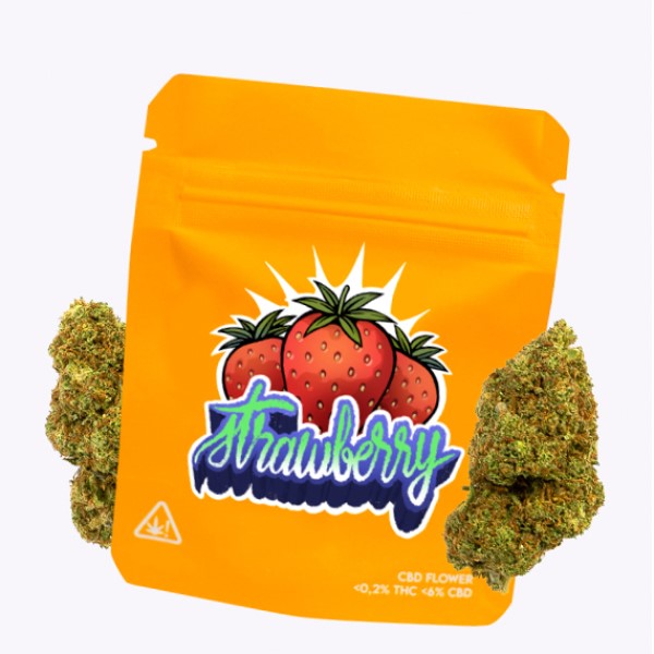 Flor CBD Gorilla Grillz Outdoor Strawberry — 5 gr — cáñamo CBD