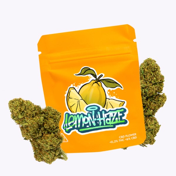 Flor CBD Gorilla Grillz Outdoor Lemon Haze — 5 gr — cáñamo CBD
