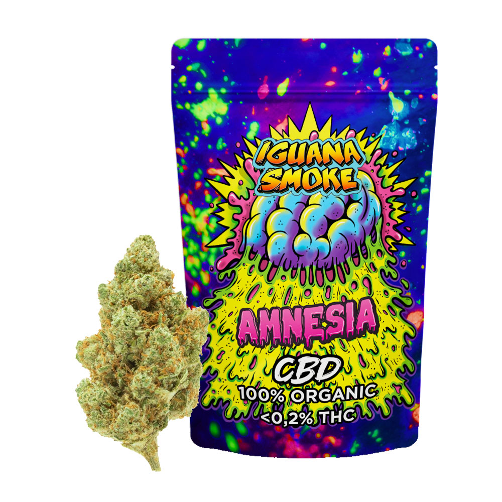 Flor CBD Iguana Smoke Amnesia — 3 gr