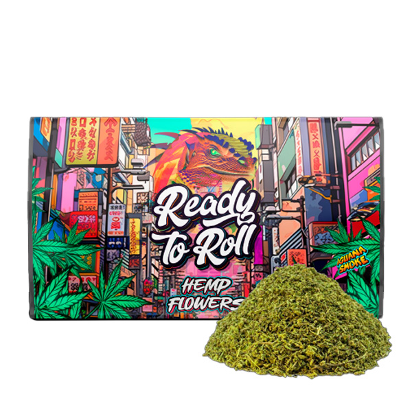 Flor CBD Iguana Smoke Ready to Roll Strawberry Gelato — 15 gr