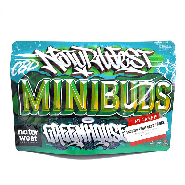 Mini Buds CBD Naturwest Frosted Fruit Cake — 10 gr