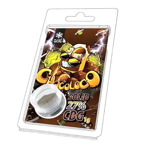 Solid 27% CBG Chocoloco 1 Gr. Plant Of Life