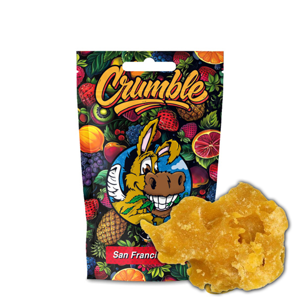 Crumble Flying Burrito San Francisco 90% - — cáñamo CBD