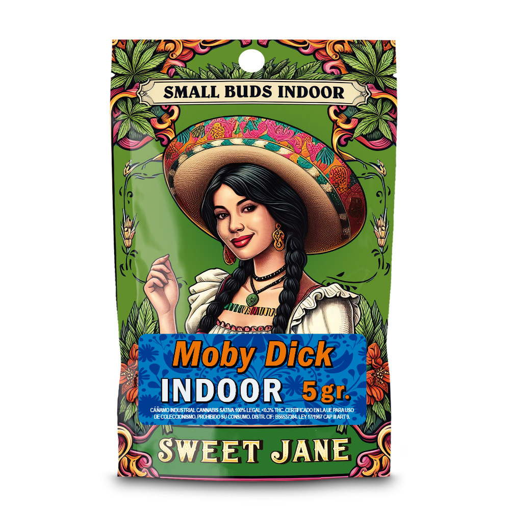 Sweet Jane Indoor Small Buds Moby Dick — cáñamo CBD