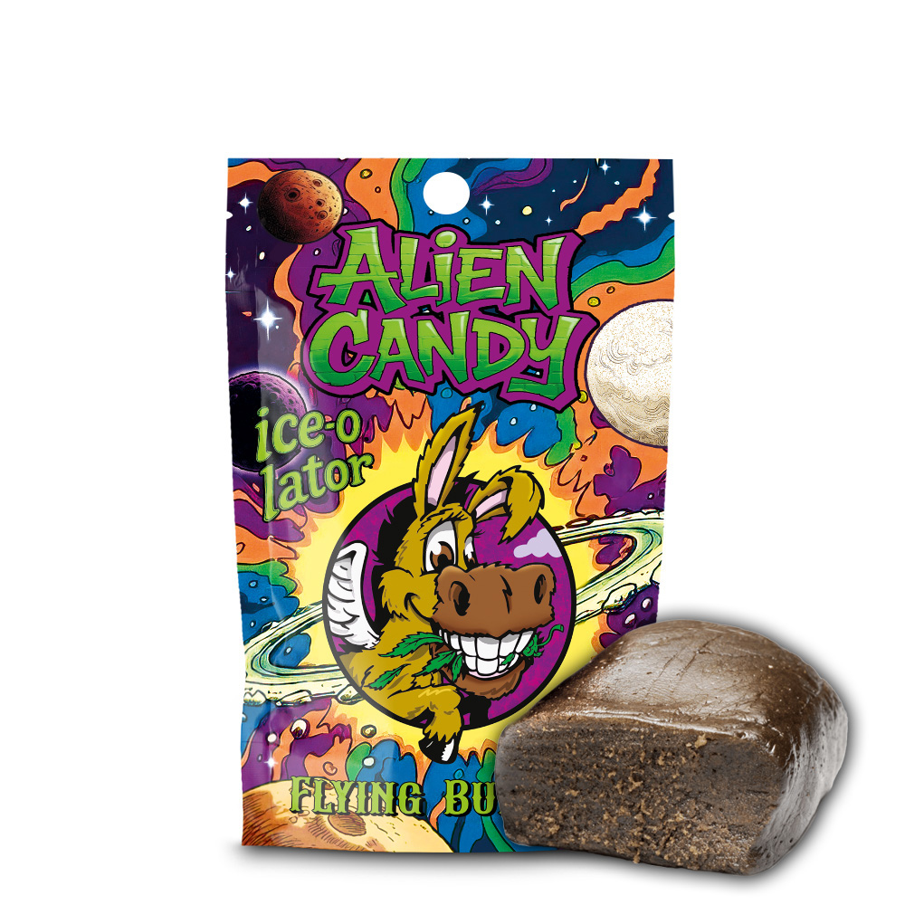 Hash Flying Burrito Ice-O-Lator Alien Candy — cáñamo CBD