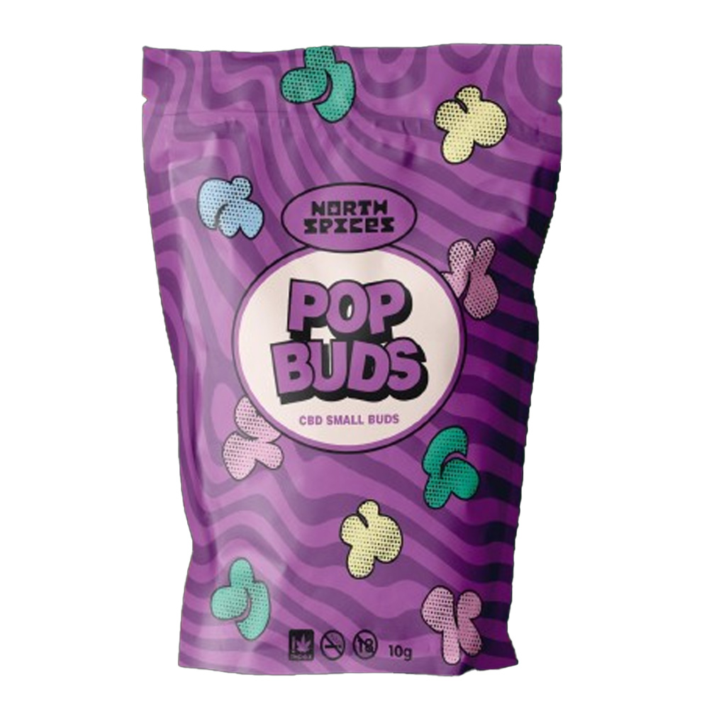 North Spices Pop Buds Berry Cream — cáñamo CBD