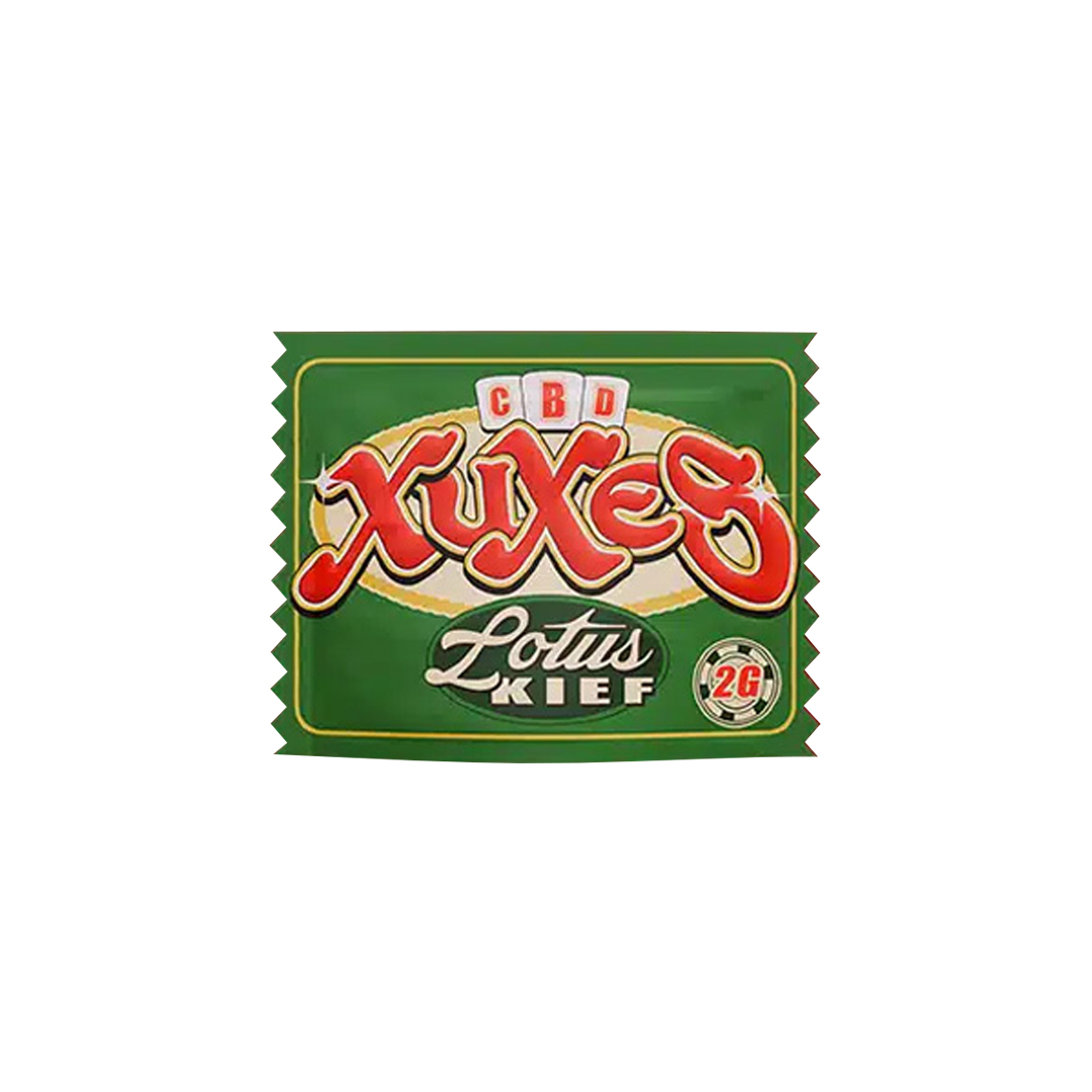 Hachís CBD Xuxes Lotus Kief — 2 gr