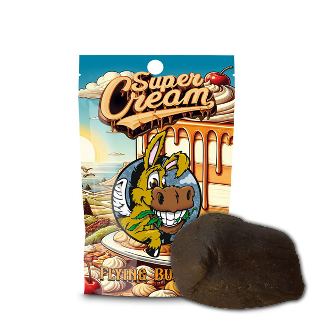 Hachís CBD Flying Burrito Super Cream — 2 gr — cáñamo CBD