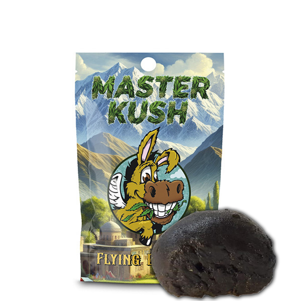 Hachís CBD Flying Burrito Master Kush — 2 gr — cáñamo CBD