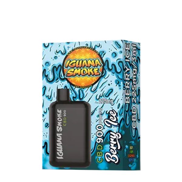 Vaper CBD Iguana Smoke Berry Ice — 900 mg — 3 ml