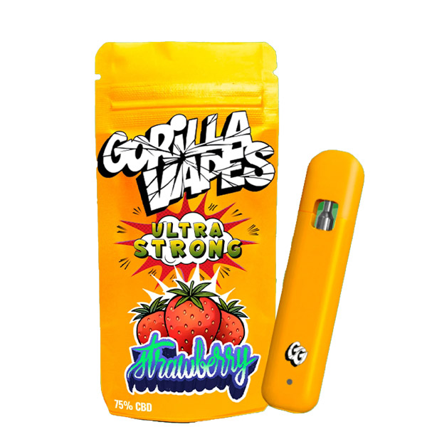 Vaper CBD Gorilla Grillz Strawberry 75% — 1 ml