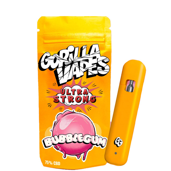 Vaper CBD Gorilla Grillz Bubblegum 75% — 1 ml